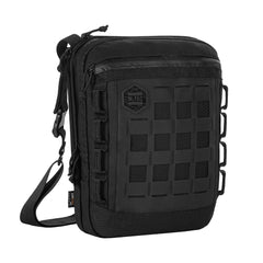 Geantă Tabletă M-Tac Laser Cut Hex - Negru, Sistem Rapid Acces