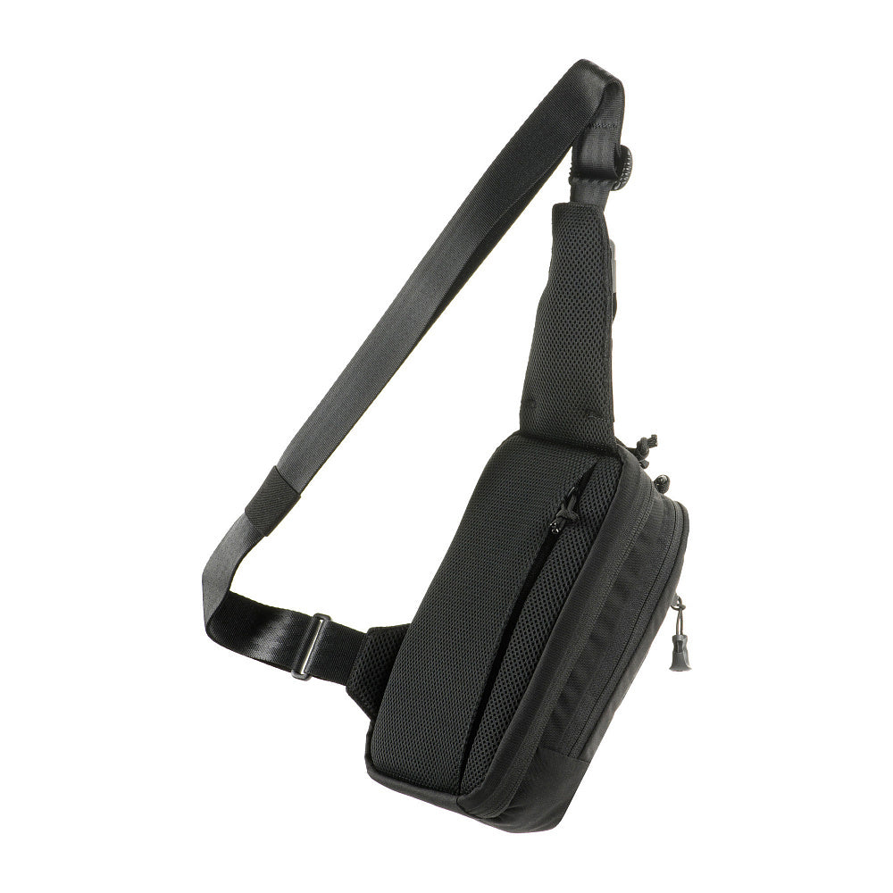 Geantă tactic-pistol M-Tac Sling Elite Hex - Negru, transport discret