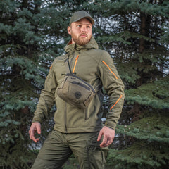 Geantă tacticã Sphaera Hex Hardsling Gen.II M-Tac - Ranger Green/Black