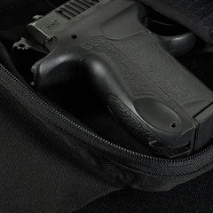Geantă Tactică Umăr M-Tac – Negru, Port Armă Ascunsă