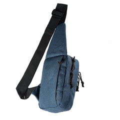 Geantă Tactică Umăr M-Tac - Pachet Piept cu Sling, Albastru