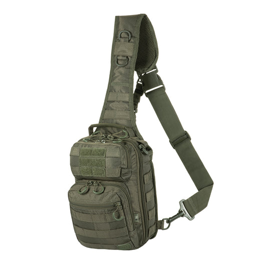 Geantă tactic urbană M-Tac City Hunter Hexagon – Olive