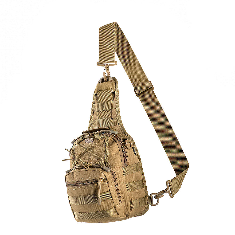 Geantă tactic urbană M-Tac City Patrol Sling Pack - Coyote