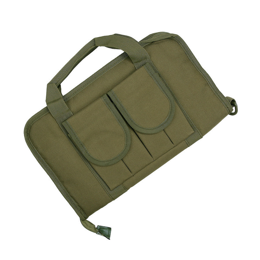Geantă Armă Dublă Pistol Verde - Protecție și Organizare Superioară