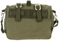 Geantă BW Mică Oliv-Stonewashed MFH - Pânză Rezistentă, Curea Detașabilă