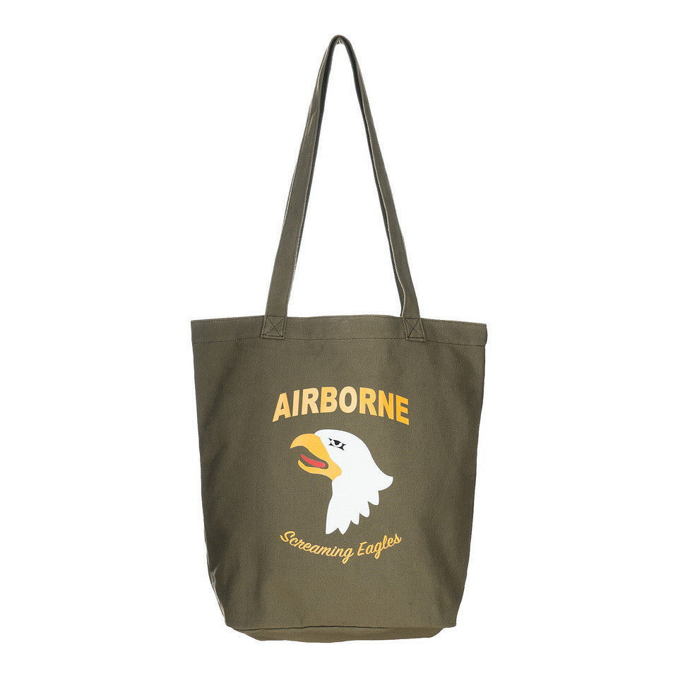 Geantă Canvas 101st Airborne Division Verde - Versatilitate cu Spirit Tactic