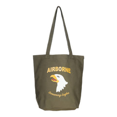 Geantă Canvas 101st Airborne Division Verde - Versatilitate cu Spirit Tactic