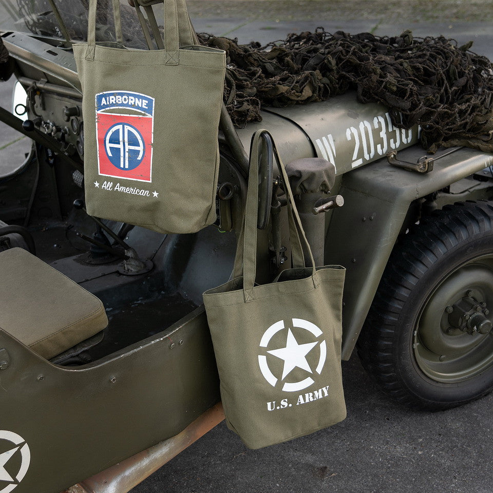 Geantă Canvas U.S. Army Verde - Stil Militar Funcțional