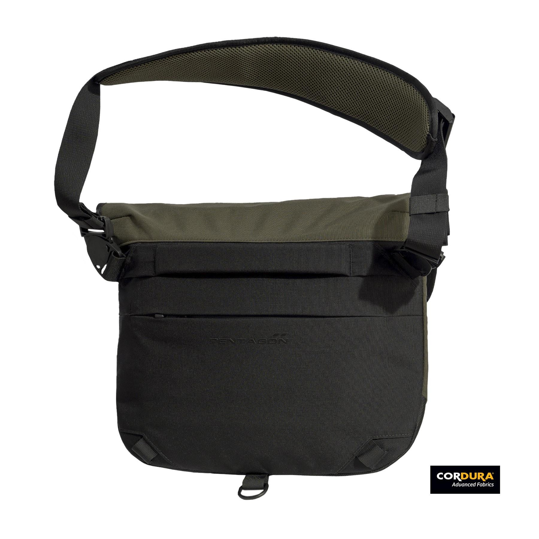 Geanta Consul Side Messenger Bag Black Pentagon Tactical - Siguranță și Organizare Urbană Premium