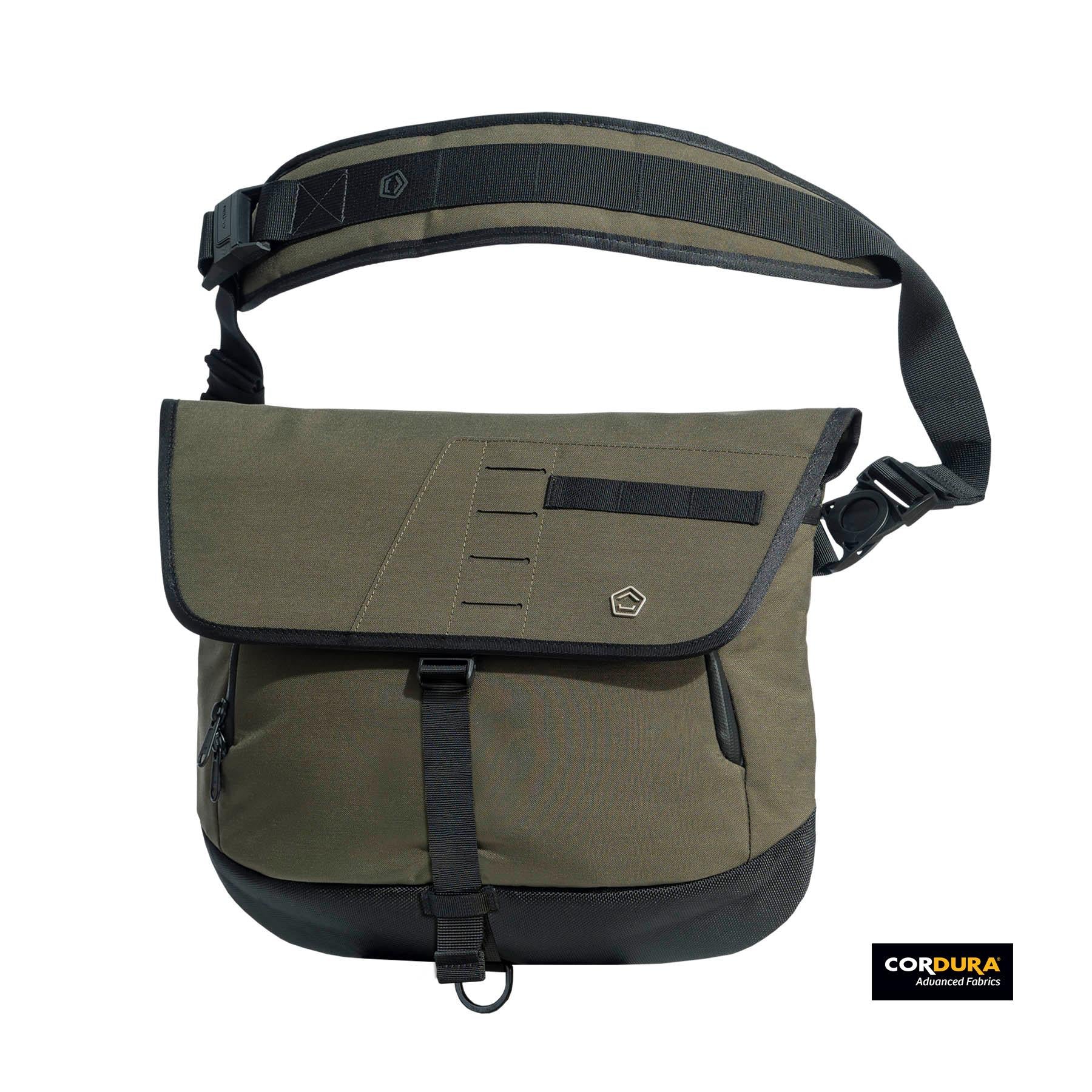 Geanta Consul Side Messenger Bag RAL7013 Pentagon Tactical - Securitate și Organizare Inteligentă în Mediul Urban