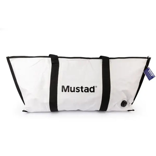Geantă Cooler Mustad Impermeabilă - Păstrează Captura Proaspătă, 90x35x20cm