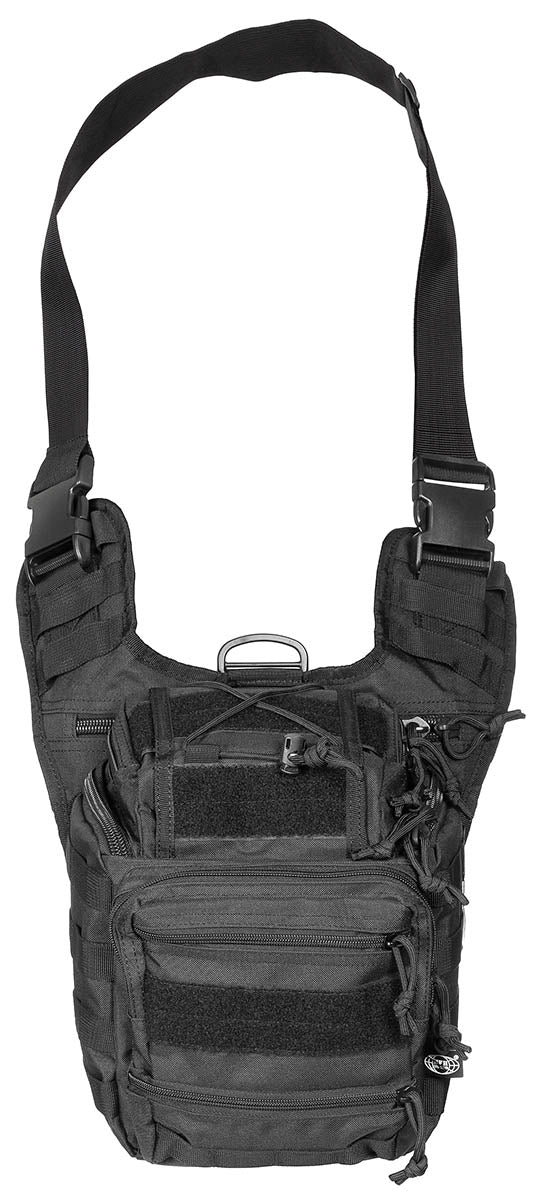 Geantă Crossbody Deluxe Negru MFH - Bretea Ajustabilă, Spate Căptușit