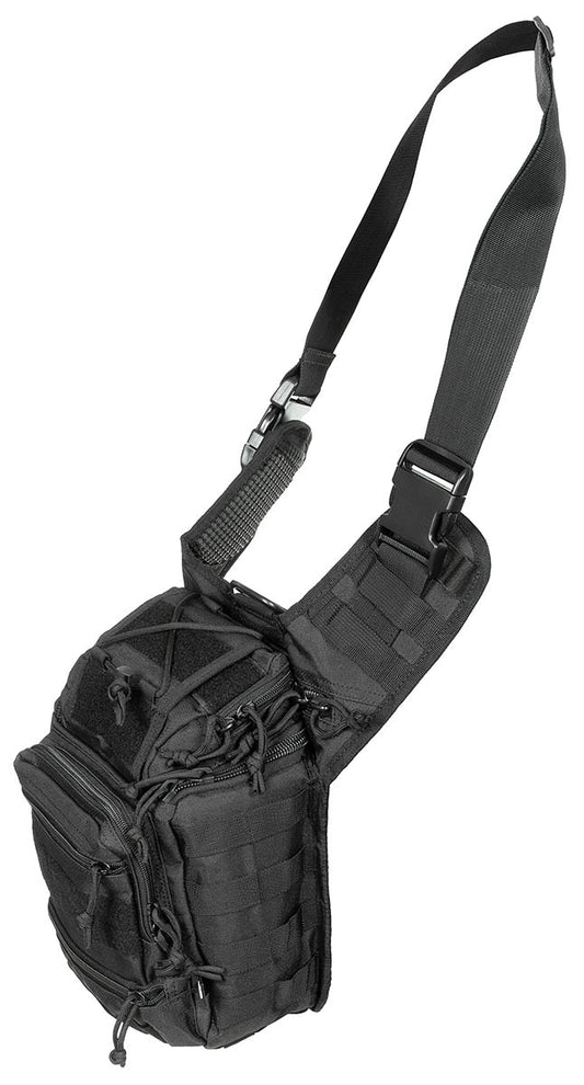 Geantă Crossbody Deluxe Negru MFH - Bretea Ajustabilă, Spate Căptușit