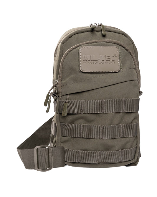 Geantă Crossbody Mil-Tec – 30 x 18 x 11 cm, MOLLE, Oliv