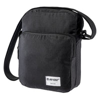 Geantă Crossbody Sidero Hi-Tec Neagră – 4L, Elemente Reflectorizante - poza 1