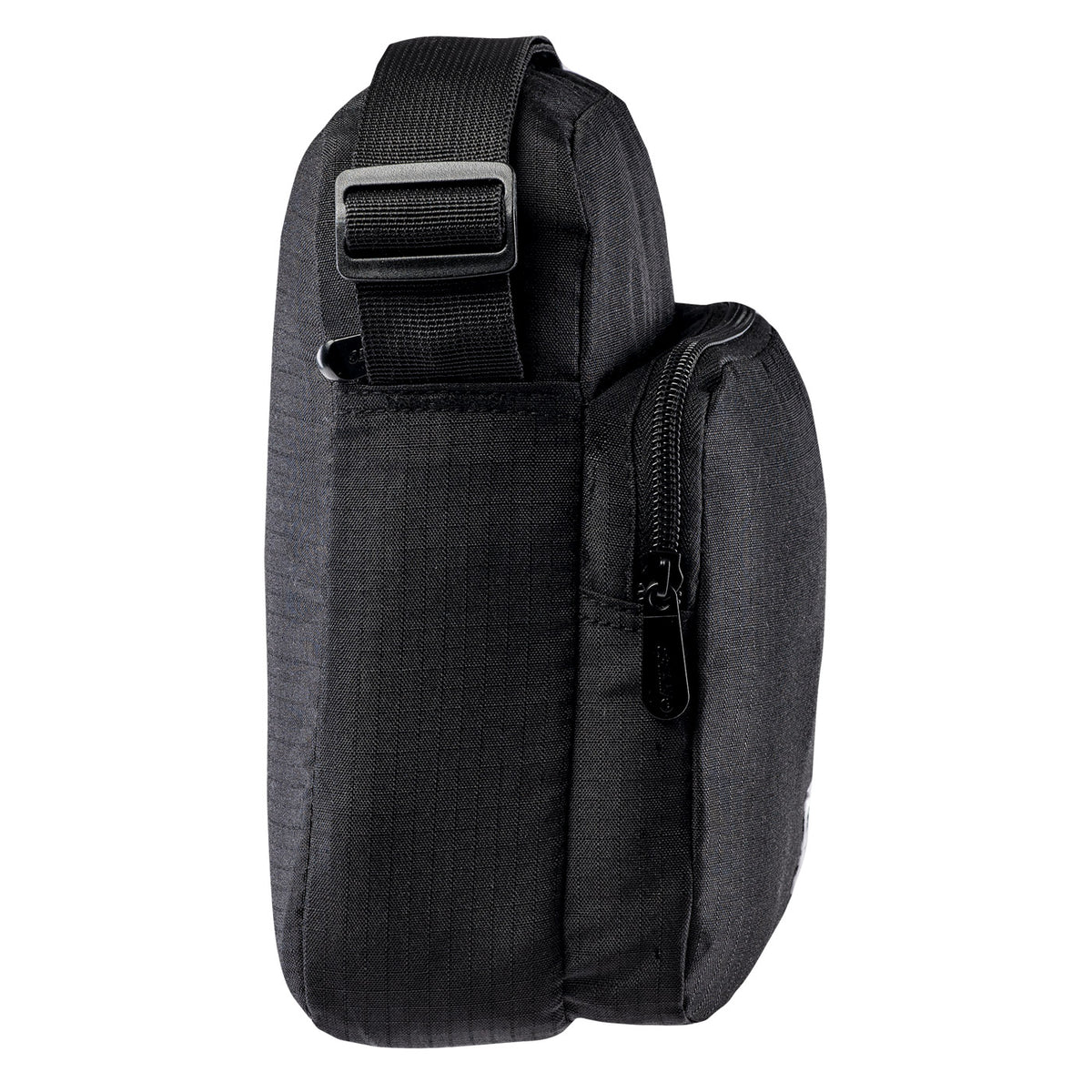 Geantă Crossbody Sidero Hi-Tec Neagră – 4L, Elemente Reflectorizante - poza 3