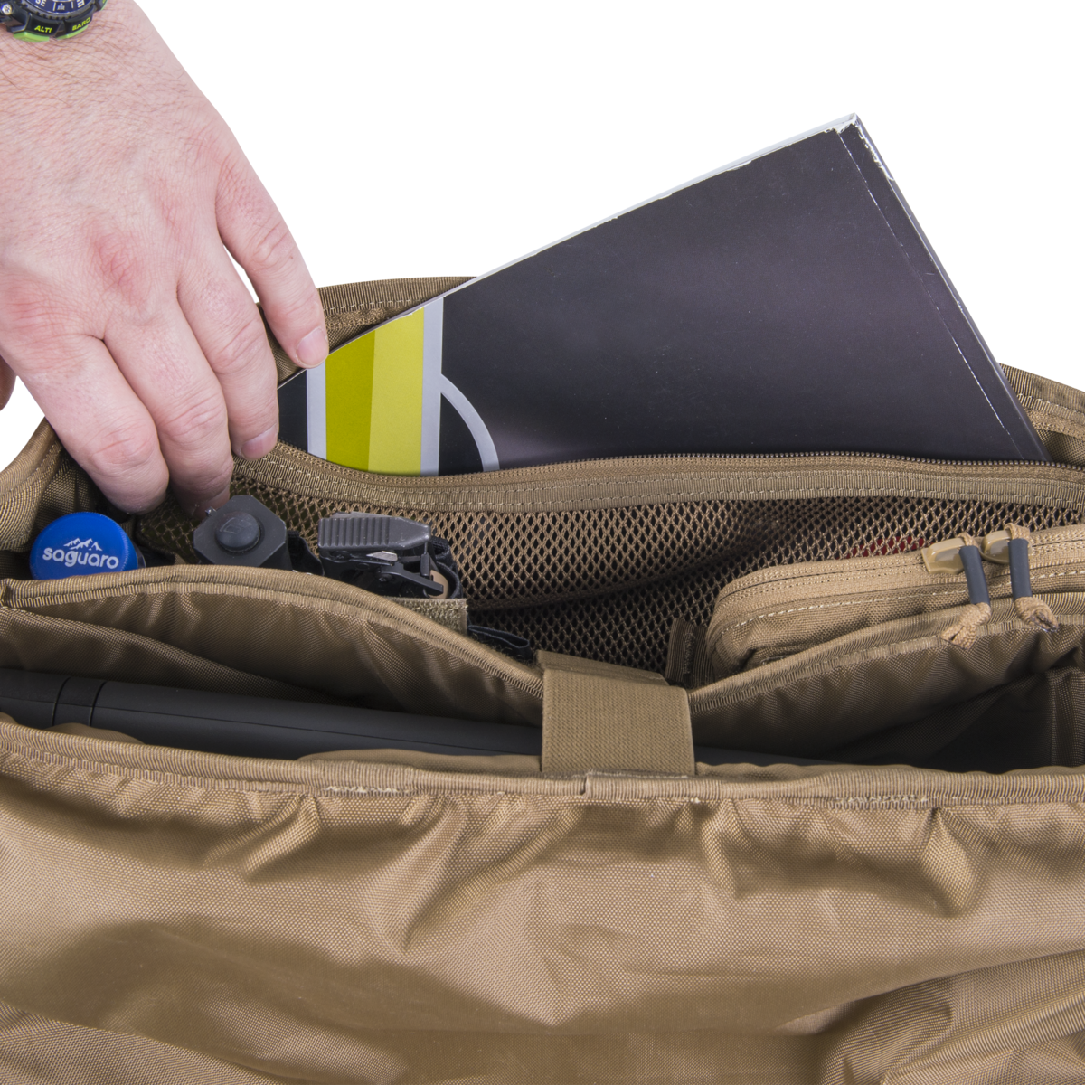 Geantă Curier Helikon-Tex Cordura®, cu Compartiment Laptop