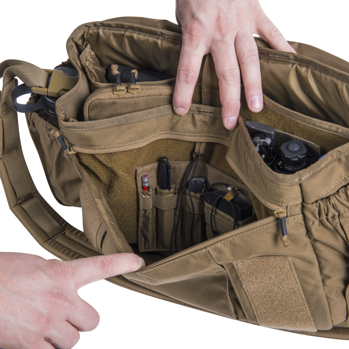 Geantă Curier Helikon-Tex Cordura® Shadow Grey