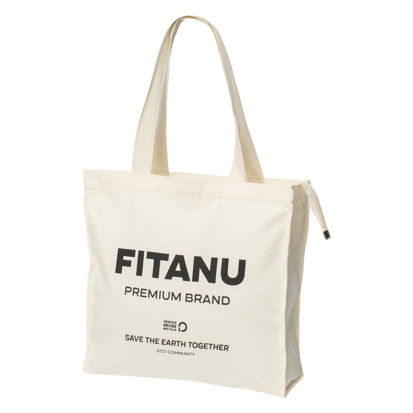 Geantă de Cumpărături ECO BAG FITANU - Bumbac Reciclat, Durabilă - 3