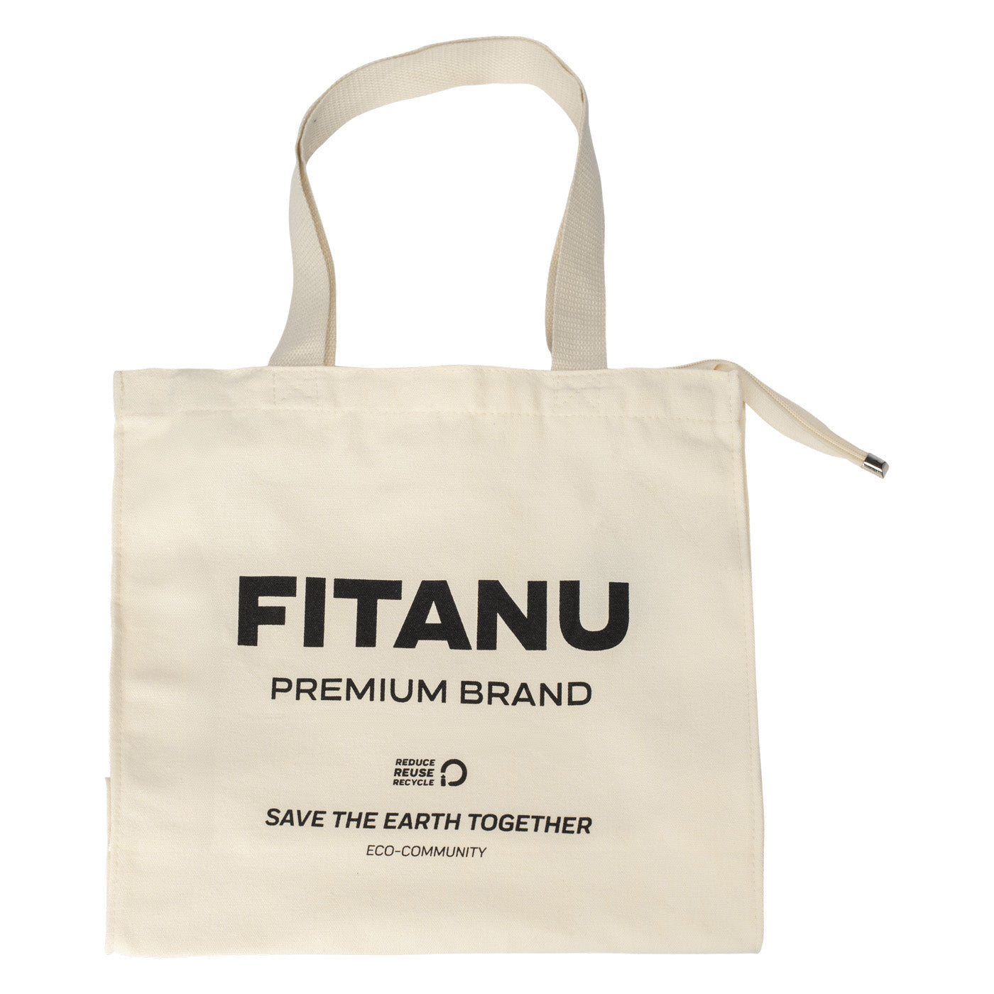 Geantă de Cumpărături ECO BAG FITANU - Bumbac Reciclat, Durabilă - 4