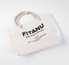 Geantă de Cumpărături Fitanu Eco Bag - Bumbac Reciclabil, Rezistentă - 1
