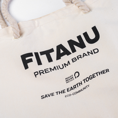 Geantă de Cumpărături Fitanu Eco Bag - Bumbac Reciclabil, Rezistentă - 2