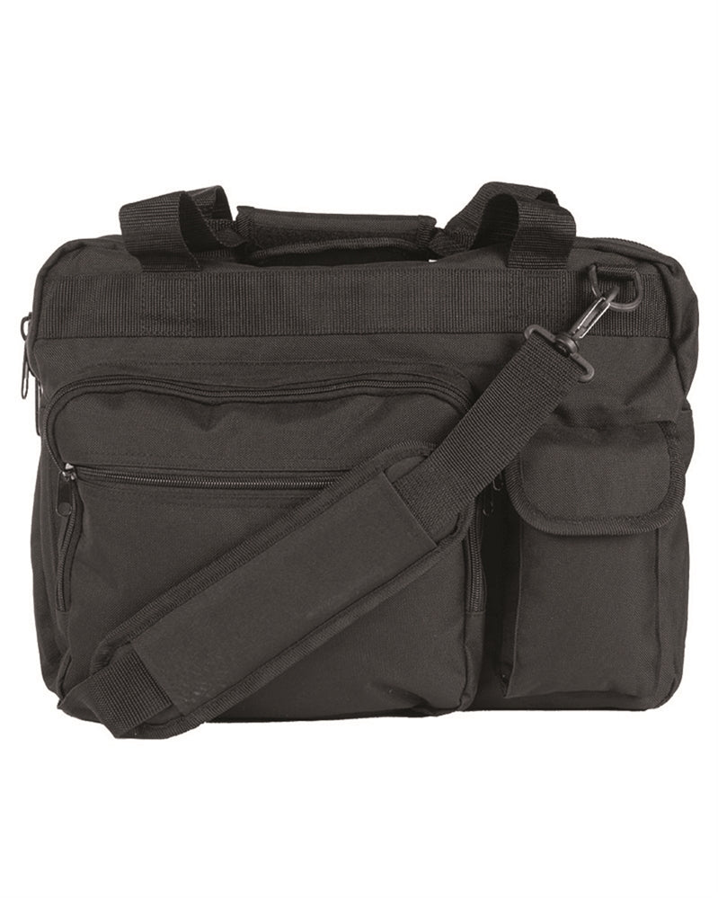 Geantă de Laptop Mil-Tec – 40 x 30 x 10 cm, Poliester 600D, Neagră