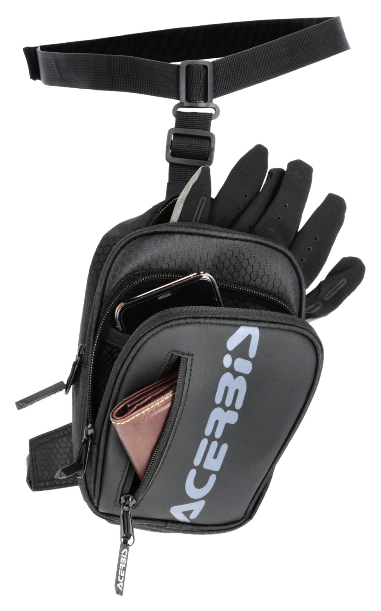 Geantă de picior Acerbis Pro Leg Bag 1L - Compactă, Ergonomică