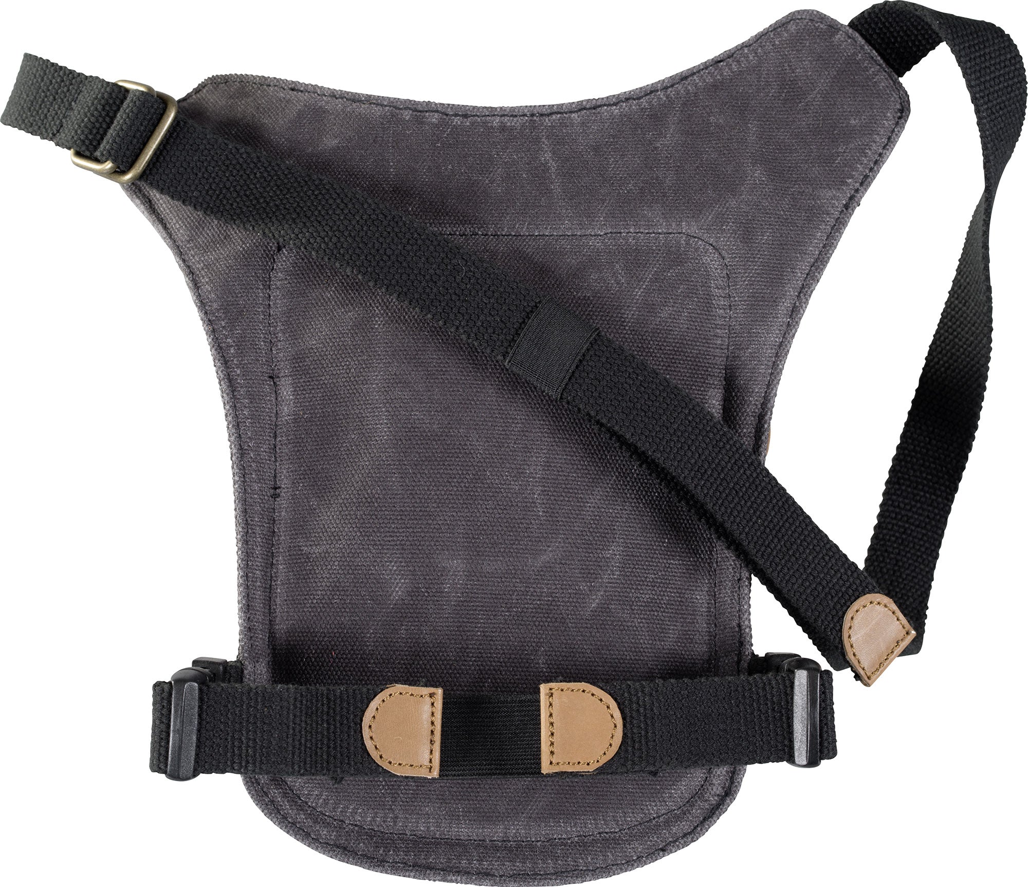 Geantă de picior Vintage Louis - Stil Retro, Canvas & Piele
