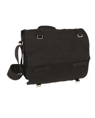 Geantă de Umăr Mil-Tec BW Combat – 100% Bumbac, 33 x 23 x 11 cm, Neagră