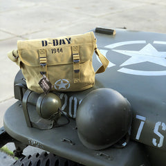 Geantă de Umăr Pukkel D-Day 1944 Khaki Fostex - Spirit D-Day, Utilitate Zilnică