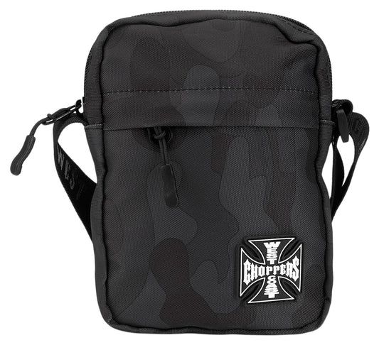 Geantă de Umăr West Coast Choppers Dark Camo - Compactă & Stilată