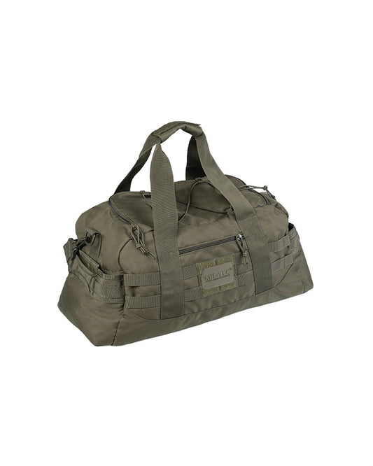 Geantă de Zbor Mil-Tec Combat SM – 25 L, MOLLE, Oliv