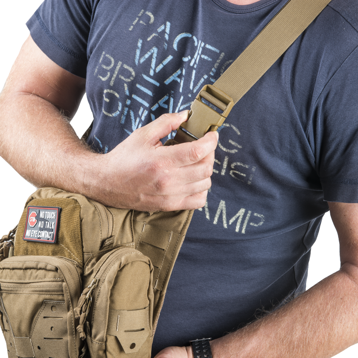 Geantă EDC Helikon-Tex SIDE BAG® Coyote Versatile Insert System