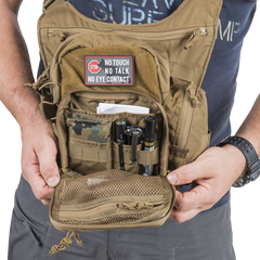 Geantă EDC Helikon-Tex SIDE BAG® Coyote Versatile Insert System