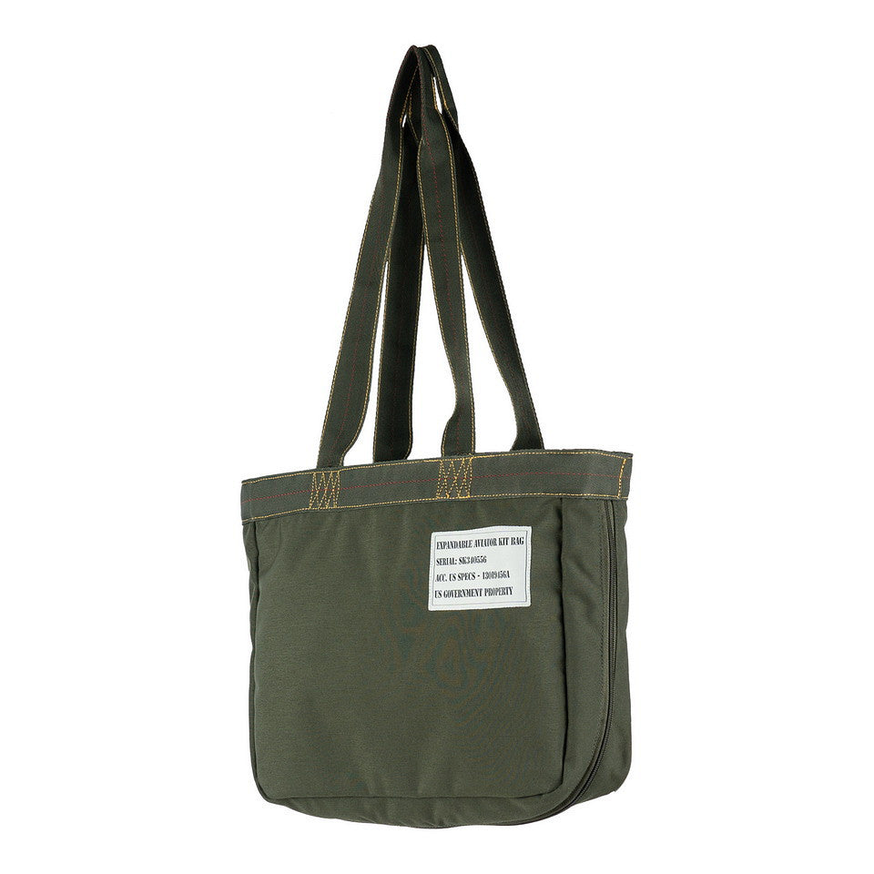 Geantă Kit Aviator Extensibilă Verde - Pregătire Tactică Adaptabilă