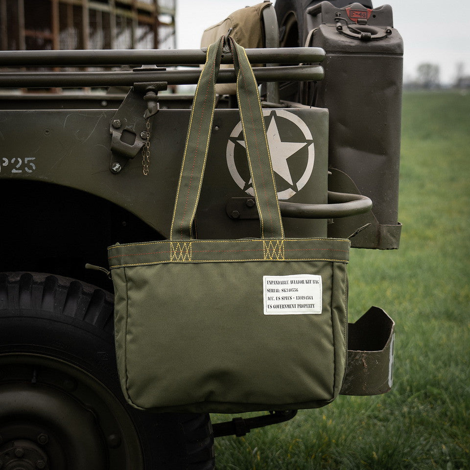 Geantă Kit Aviator Extensibilă Verde - Pregătire Tactică Adaptabilă