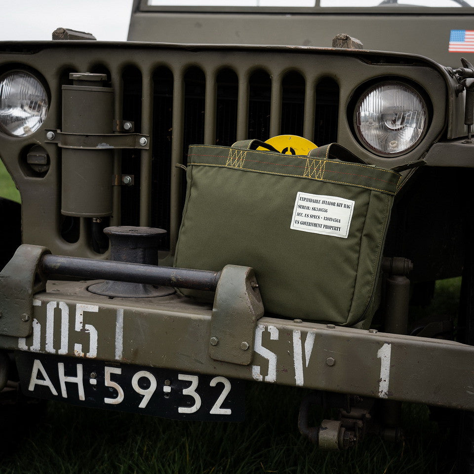 Geantă Kit Aviator Extensibilă Verde - Pregătire Tactică Adaptabilă