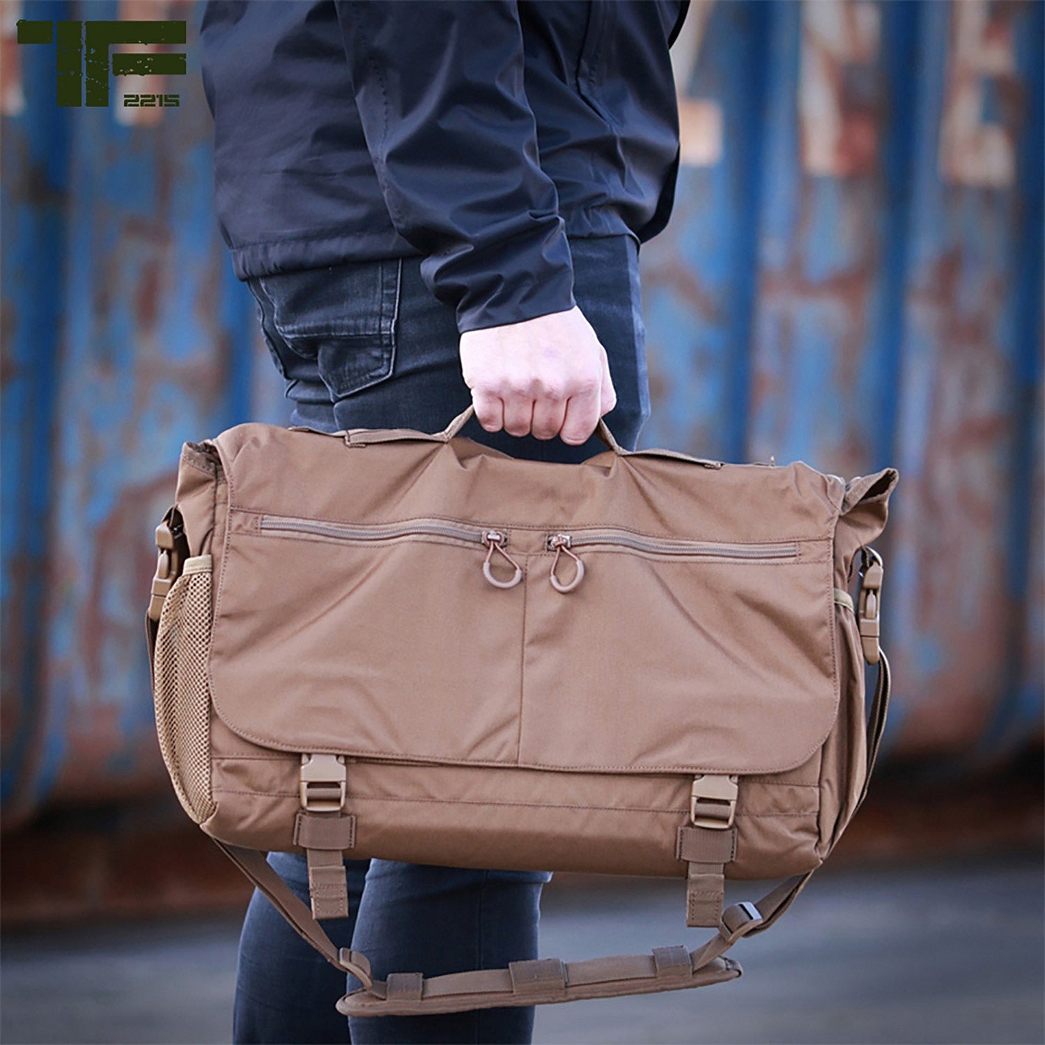 Geantă Messenger TF-2215 Coyote - Adaptabilitate Tactică Superioră