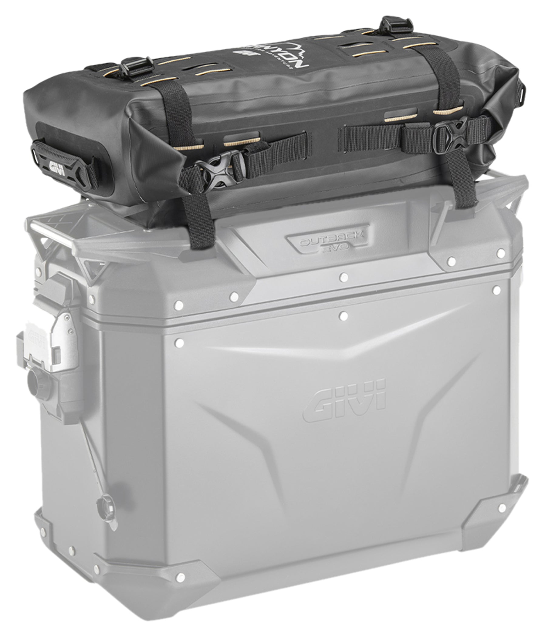 Geantă Moto CANYON Packtasche 12L - Impermeabilă, Modulară