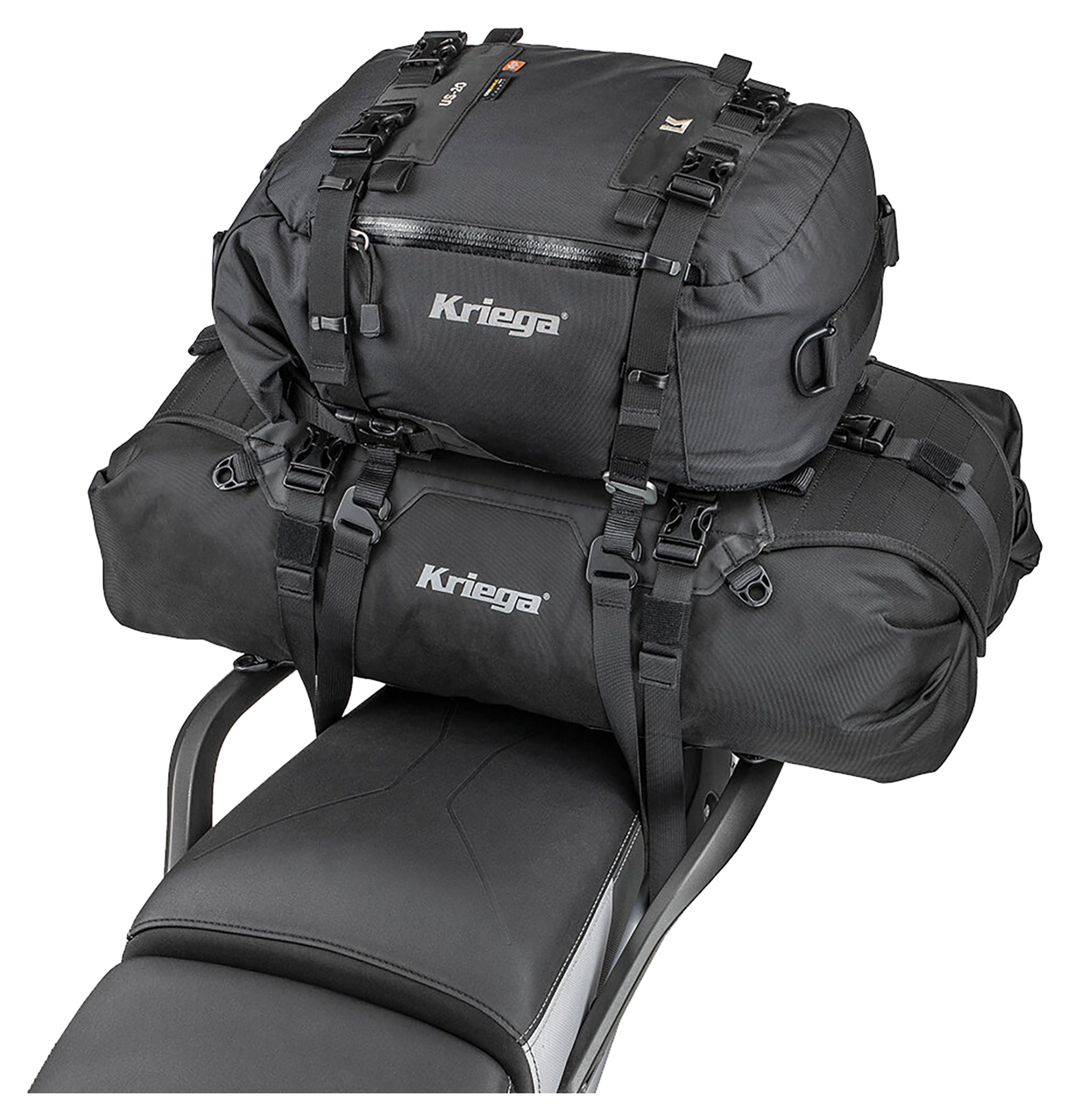 Geantă Moto Drypack US-40 Kriega - Impermeabilă, Modulară