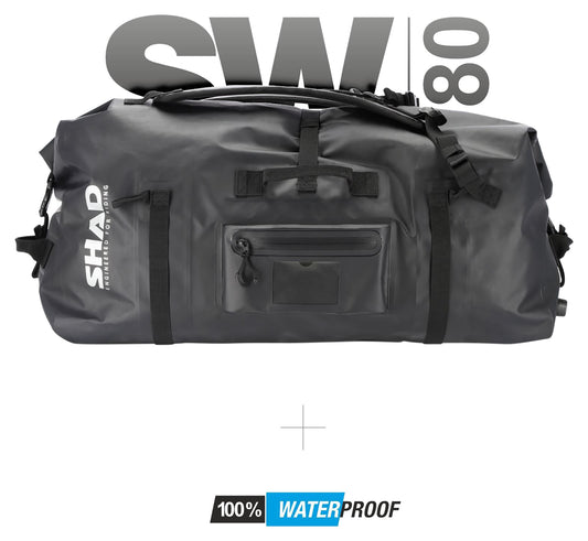 Geantă Moto Duffle SW80 Louis - Impermeabilă, 80L, Rucsac