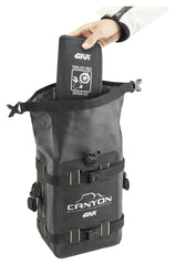 Geantă Moto GRT722B Givi Canyon - Impermeabilă, Modulară, 8L