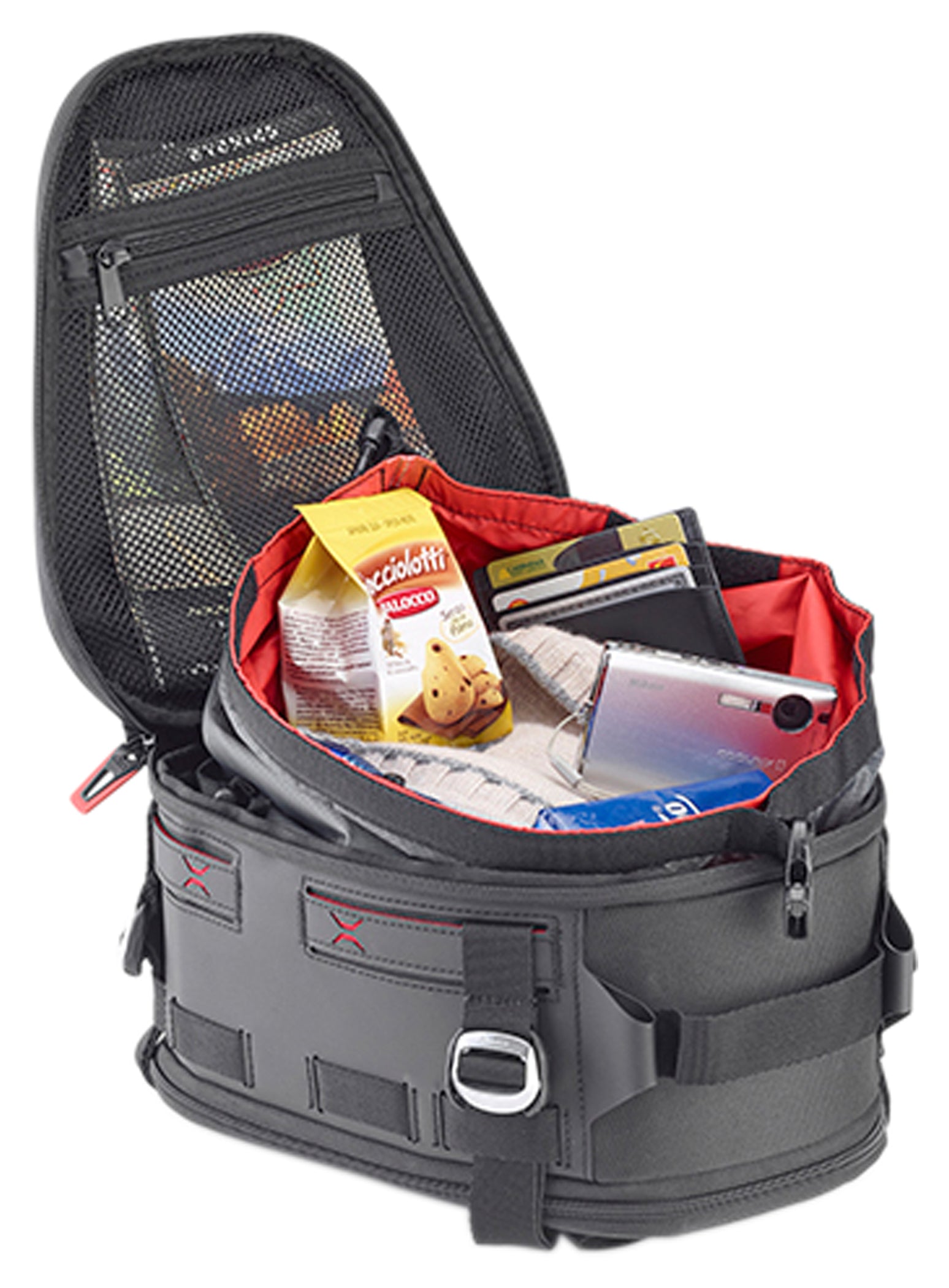 Geantă Moto Spate XL07B Louis - Impermeabilă, Extensibilă 9-12L