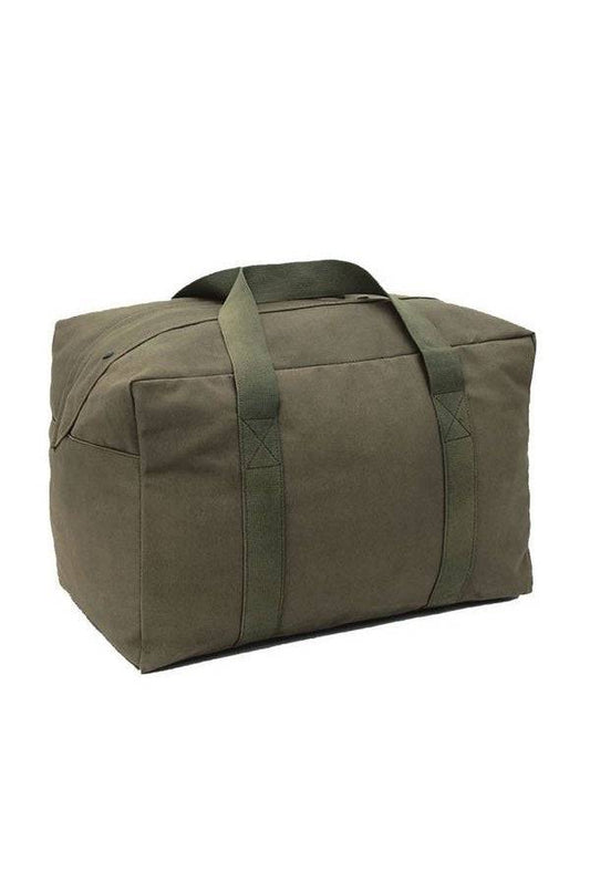 Geantă Parașutist Mil-Tec – 77 L, Bumbac, Oliv