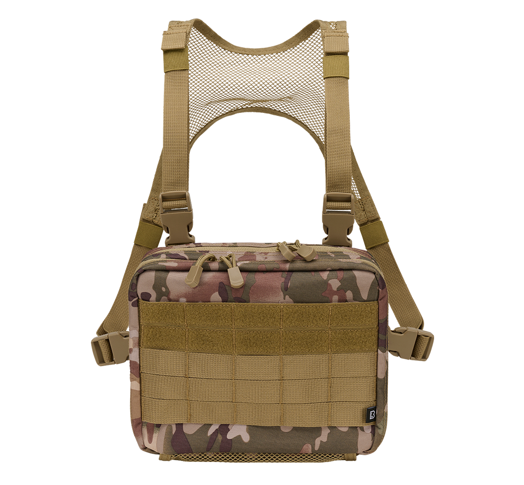 Geanta Piept Operator Tactical Camo Brandit - Acces Rapid Esential