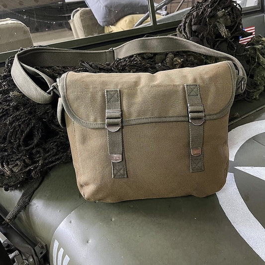 Geantă Pukkel US Style Verde Stil US - Spirit WWII & Funcționalitate Zilnică