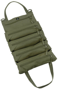 Geantă Scule Bushcraft Oliv MFH - 100% Poliester, Pliabilă