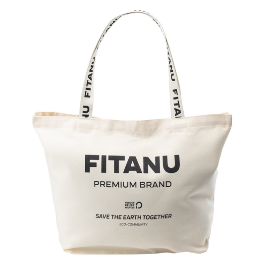 Geantă Shopping ECO BAG II FITANU - Reutilizabilă, Bumbac/Poliester - 1