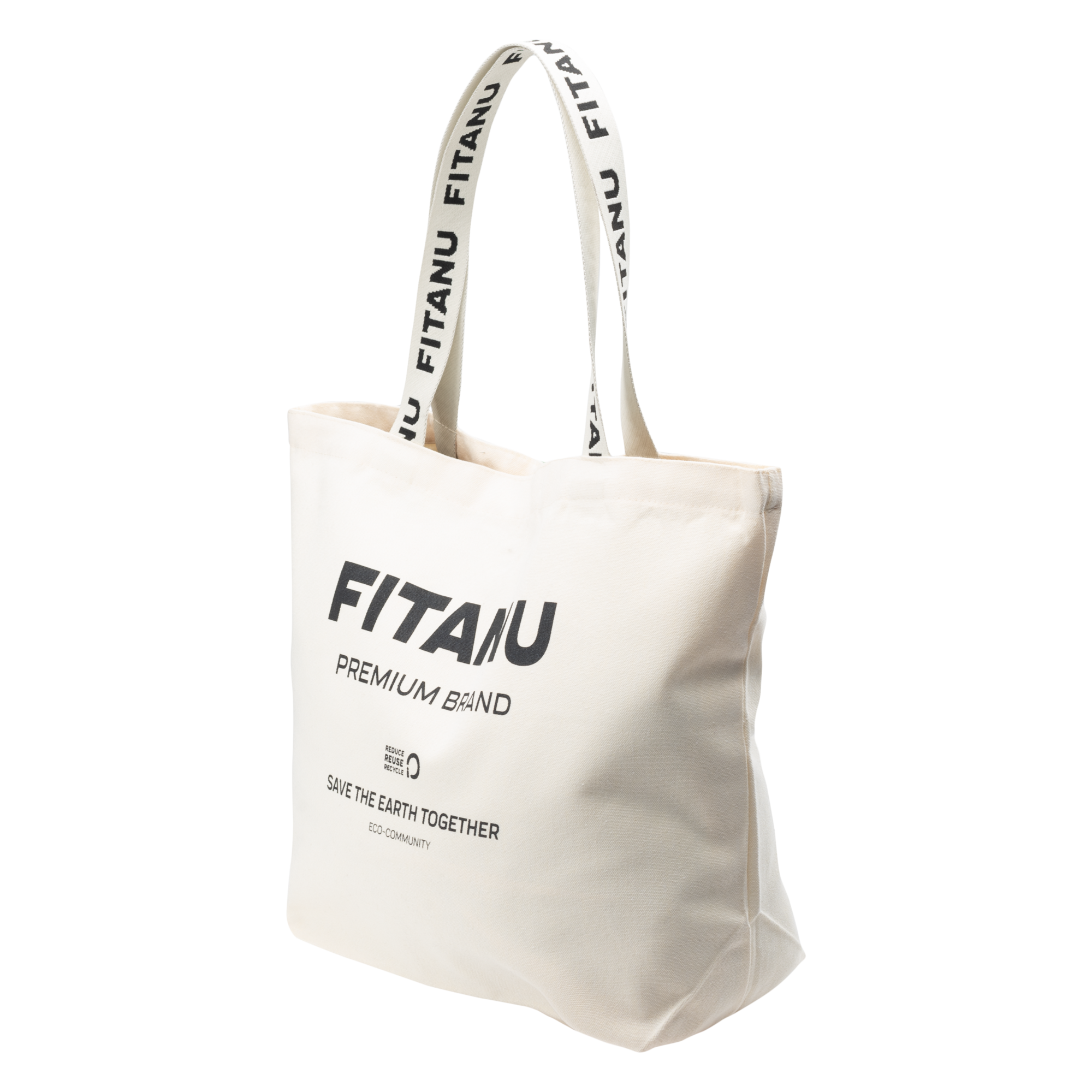 Geantă Shopping ECO BAG II FITANU - Reutilizabilă, Bumbac/Poliester - 2